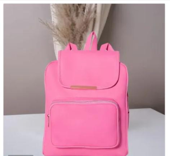 Classic Solid Backpack for Women