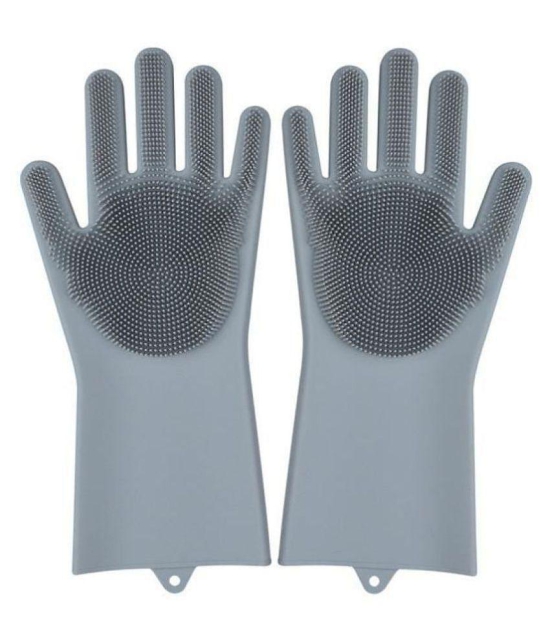 macklon silicon gloves Microfibre Standard Size Cleaning Glove 1 pair