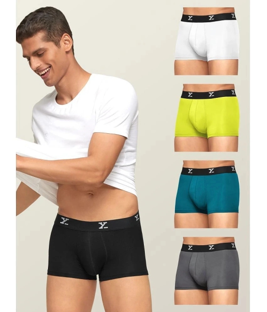 XYXX - Multicolor Modal Mens Trunks ( Pack of 5 ) - None