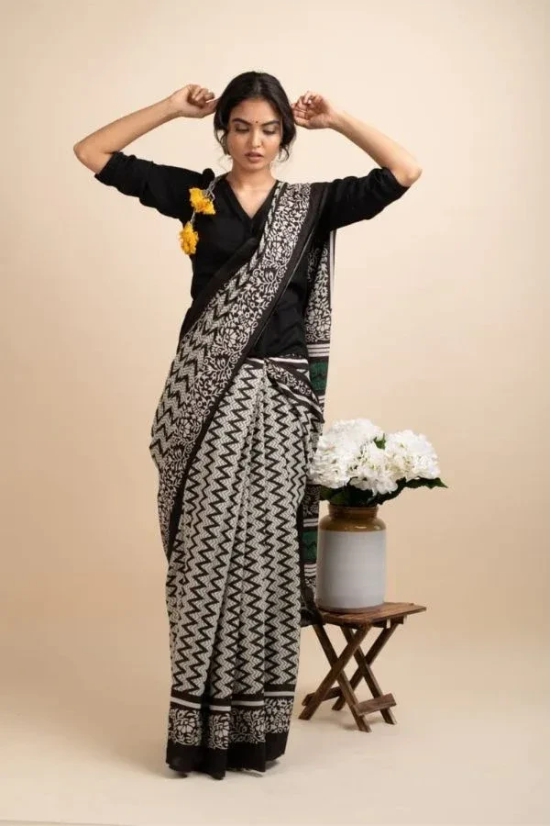 Black Diamond Saree