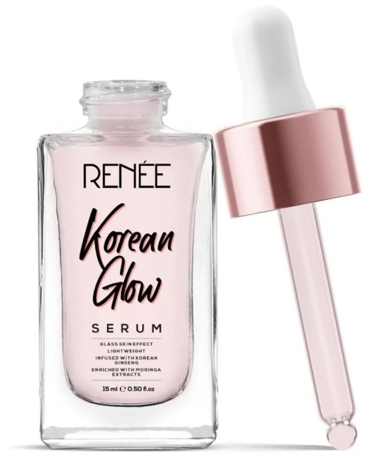 RENEE Korean Glow Serum, Enriched with Panax Ginseng Root a Korean Beauty Secret, Lightweight, 15ml