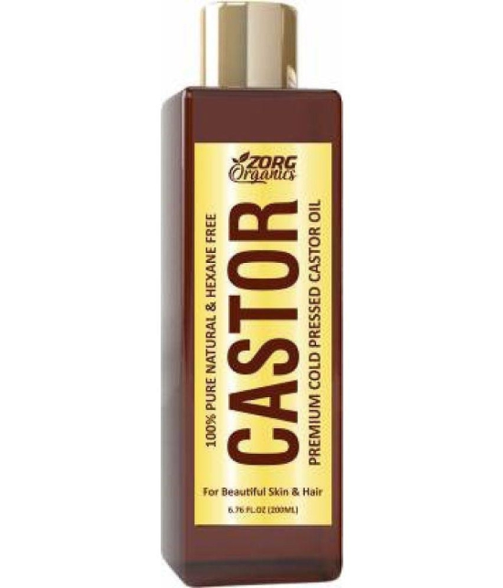 Zorg Organics - Hair Growth Castor Oil 200 ml ( Pack of 1 )