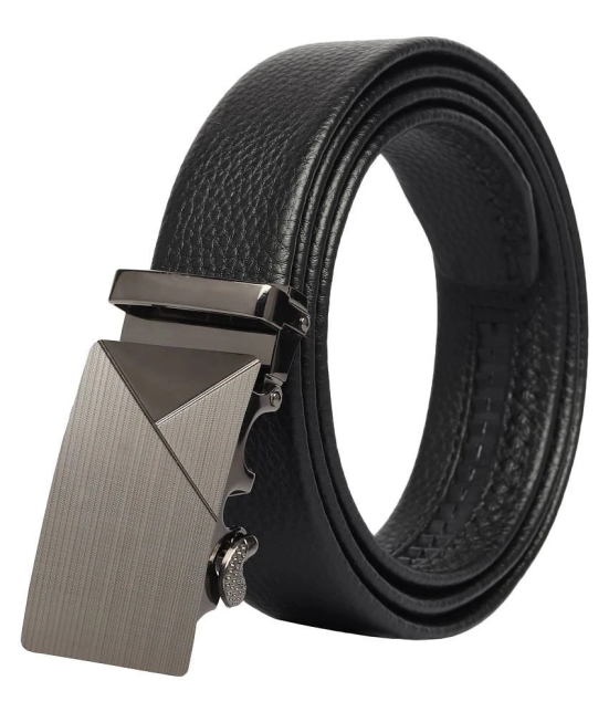 Loopa Black PU Formal Belt Pack of 1 - 34