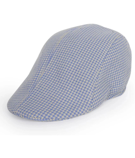 Zacharias Blue Cotton Mens Cap ( Pack of 1 ) - Blue