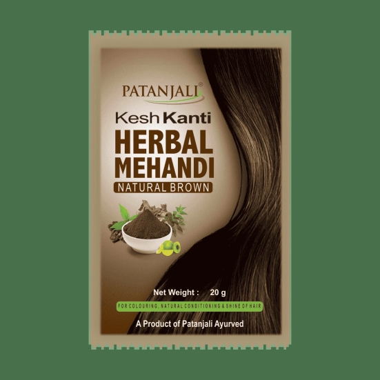 KESH KANTI HERBAL MEHANDI (NAT. BROWN) T