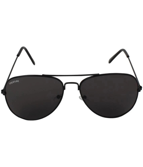 Creature - Black Oval Sunglasses Pack of 1 - Medium