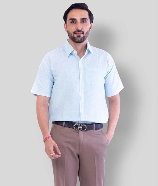 DESHBANDHU DBK - Blue Cotton Regular Fit Mens Casual Shirt (Pack of 1 ) - None