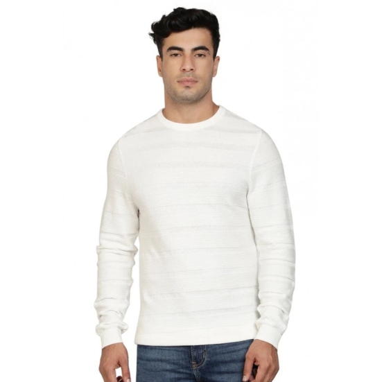 Mens Off White Sweater