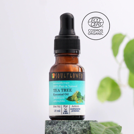 Tea Tree Essential Oil for Dandruff & Acne 15 ml