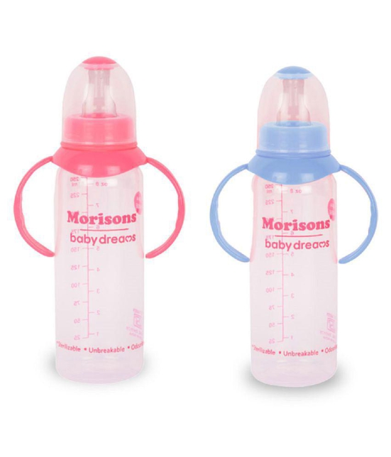 Morisons Baby Dreams - Multicolor 250 ml Feeding Bottle (Pack of 2)