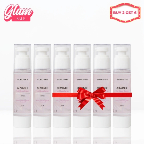 Buy 2 Get 6 Suroskie Advanced Glass Hair Serum SPF 25