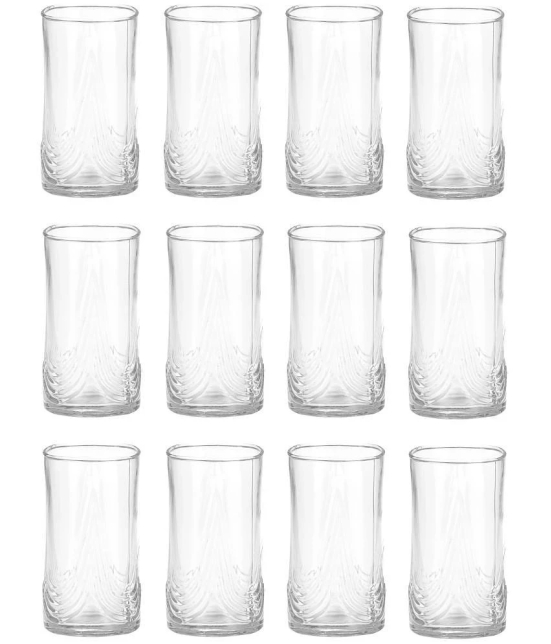 Somil Water/Juice  Glasses Set,  300 ML - (Pack Of 12)