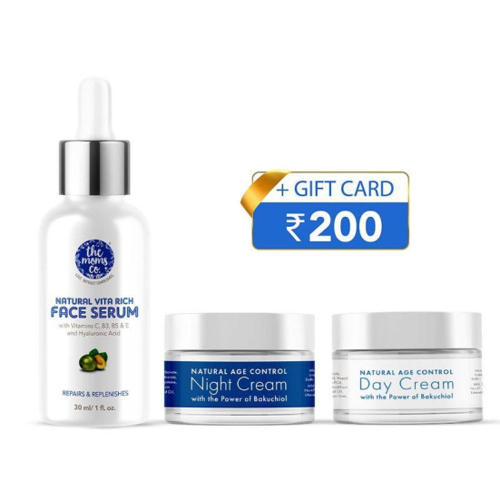 Vita Rich Serum + Mini Night Cream + Mini Day Cream + Rs. 200 GiftCard