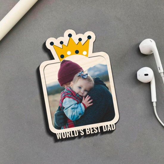 Personalised | World's Best Dad | Fridge Magnets