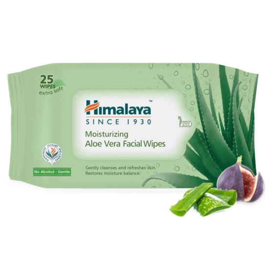 MOISTU ALOE VERA FACIAL WIPES 25S INDIA 25 no.s