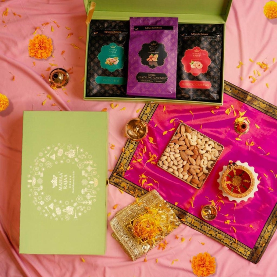 MahaaRajaa's Premium Dry Fruits Gift Hamper- Diwali Special