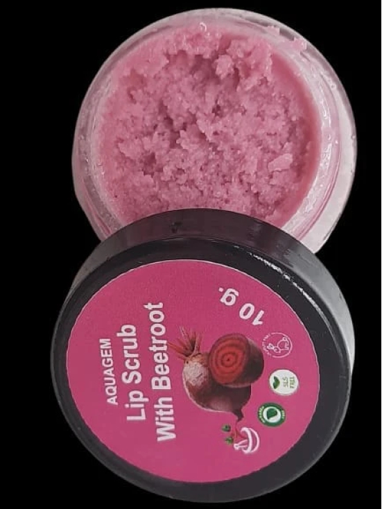 Aquagem skincare All Natural  Beetroot Lip Scrub