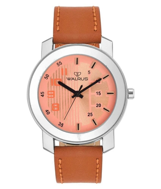 Walrus Henry Leather Analog Mens Watch