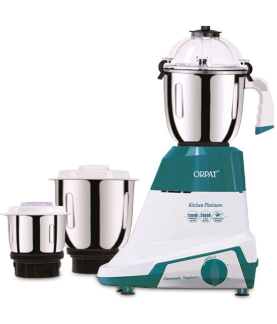 Orpat Orpat Mixer Grinder 1200 Watt 3 Jar Juicer Mixer Grinder