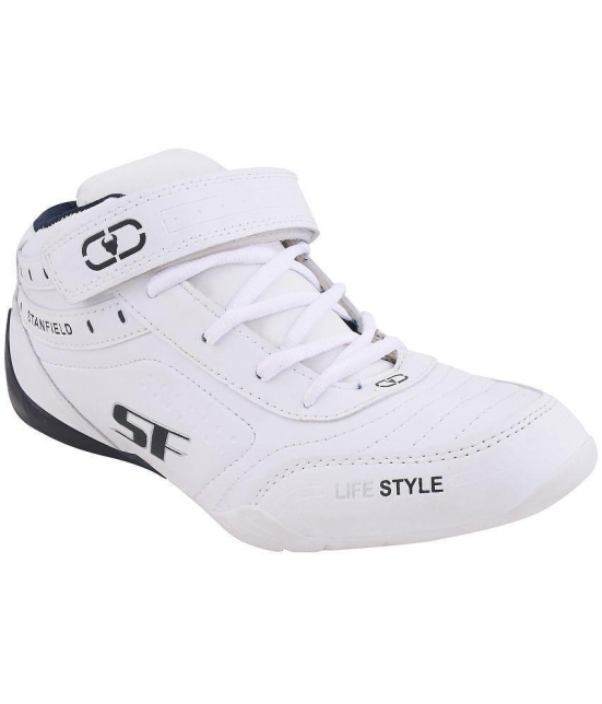 Stanfield Fusion Ankle White Men Shoes - White Men''s Sneakers - None