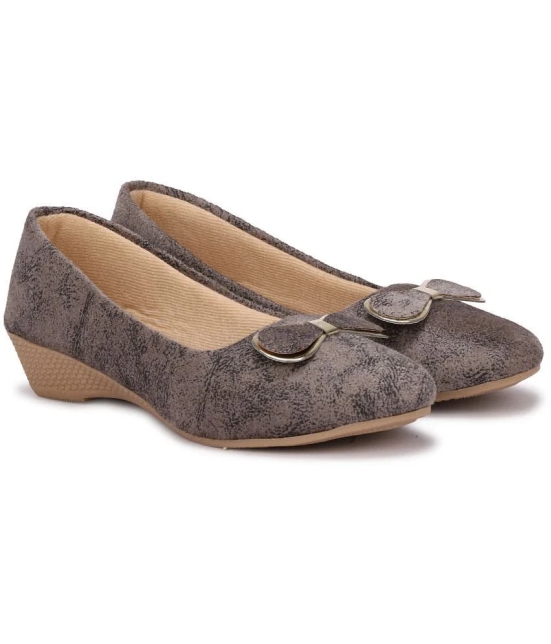 Ishransh - Gray Womens Casual Ballerinas - None