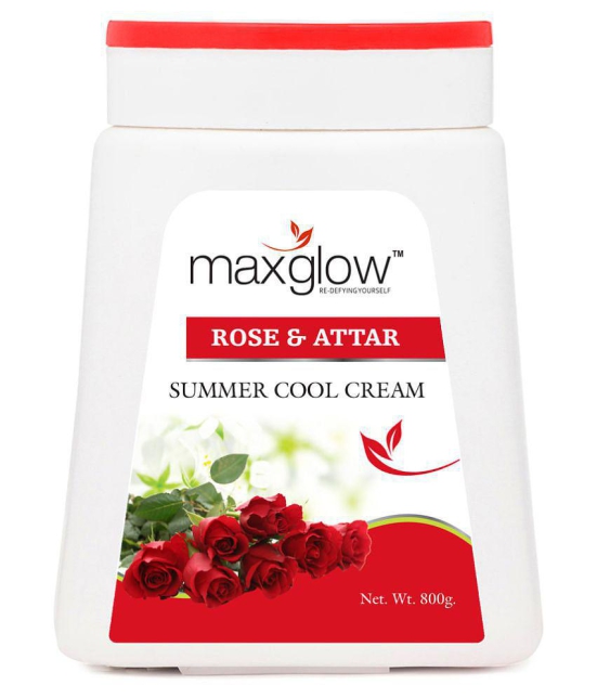 MaxGlow ROSE & ATTAR SUMMER COOL CREAM - 800 GM Day Cream 800 gm