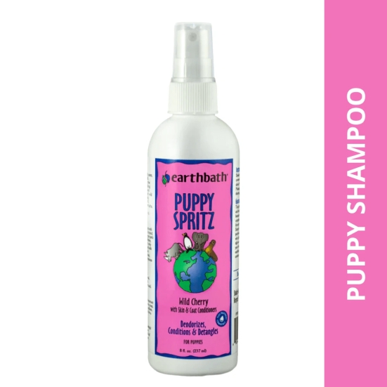 EarthBath Ultra Mild Puppy Shampoo Wild Cherry-472mL