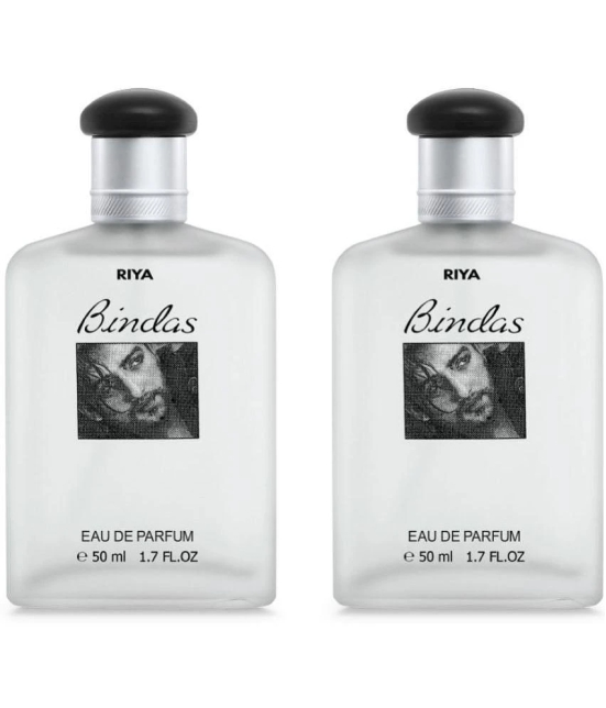 Riya Bindas Eau De Parfum (EDP) For Men 100 ( Pack of 2 )