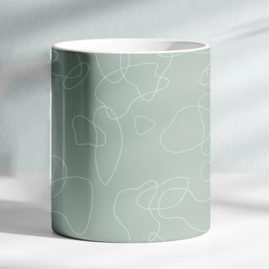 ForVano Beautiful Mug with Vibrant and Lively Floral Pattern