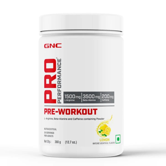 GNC Pro Performance Pre-Workout Lemon