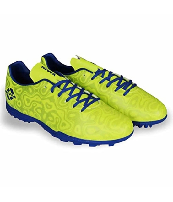 Nivia Carbonite 5.0Turf FB Studds Male Green - UK5