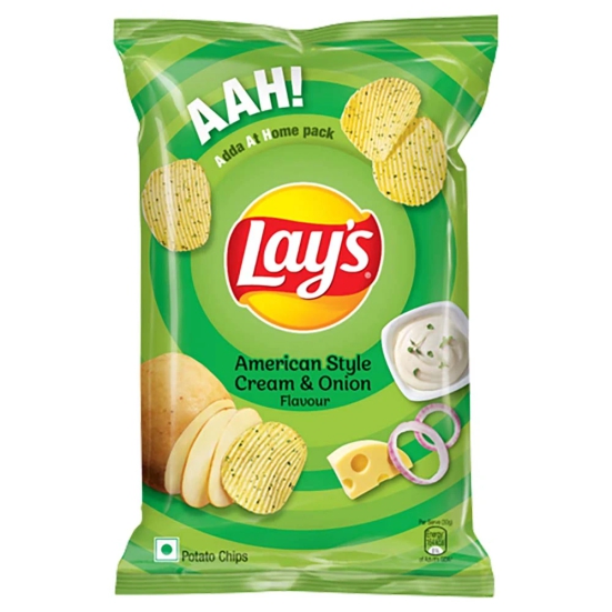 Lays American Style Cream & Onion, 115 Gm