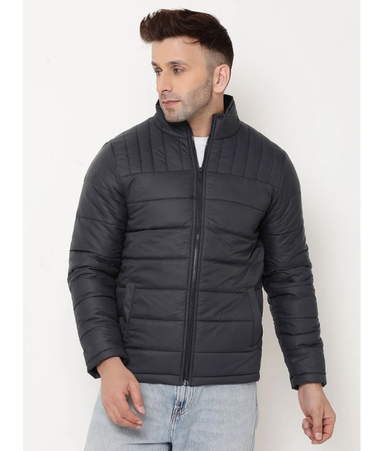 9TY3REE Polyester Mens Puffer Jacket - Navy ( Pack of 1 ) - None