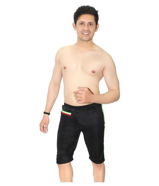 Goodluck Black Polyester Jammer - 32