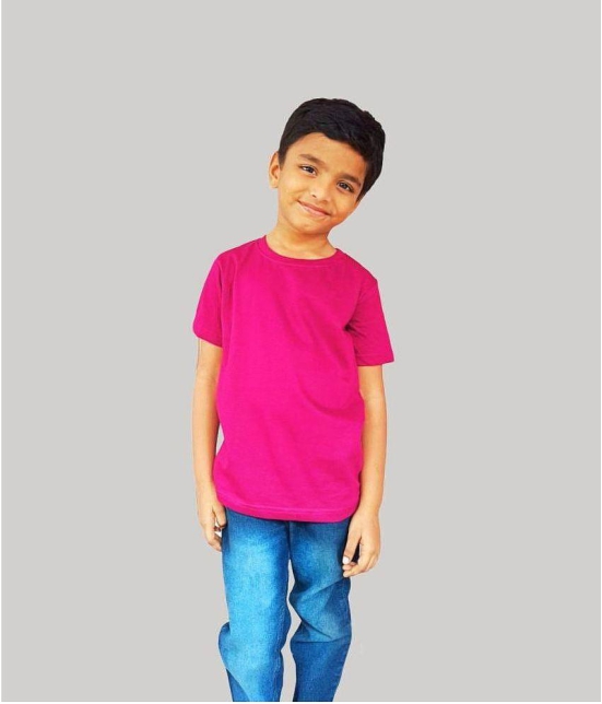 ferocious - Magenta Cotton Boy's T-Shirt ( Pack of 1 ) - None