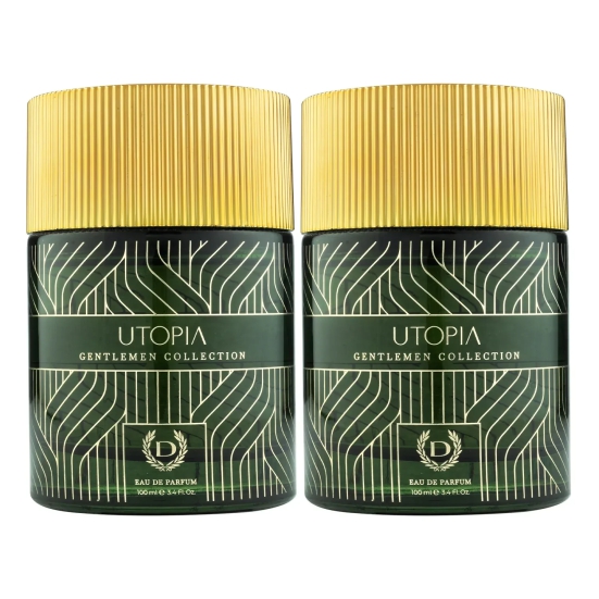 Pack of 2 Denver Gentlemen Collection Utopia 100ml Perfume