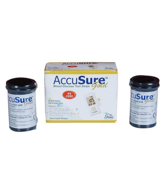 ACCUSURE GOLD 50 STRIPS ONLY