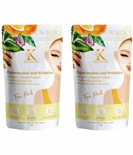 Kimayra - Skin Brightening Face Pack for All Skin Type ( Pack of 2 )