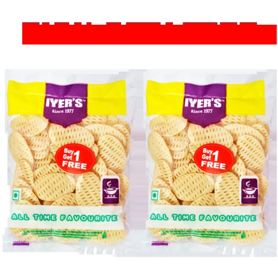 Supreme Rice Papad, 100 gms