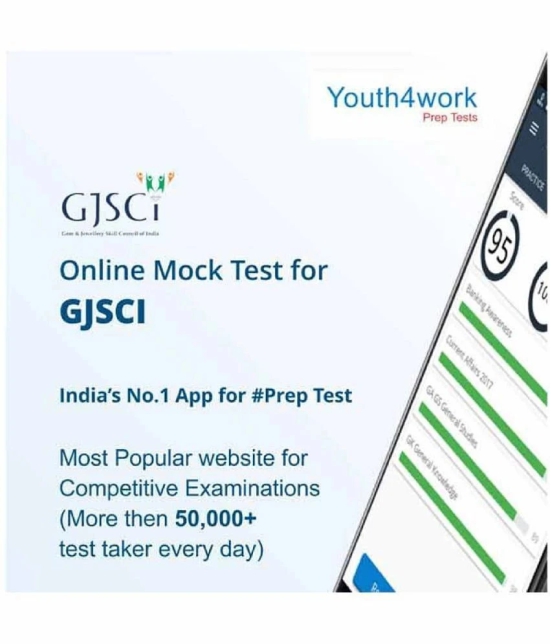 Kart1 Youth4work GJSCI Gem and Jewellery Skill Council Of India Mock Test Online Tests SD Card