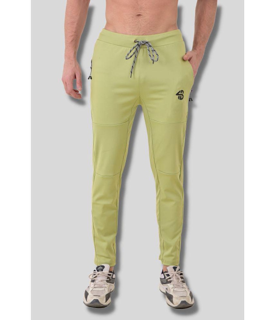 Forbro - Light Green Lycra Mens Sports Trackpants ( Pack of 1 ) - None