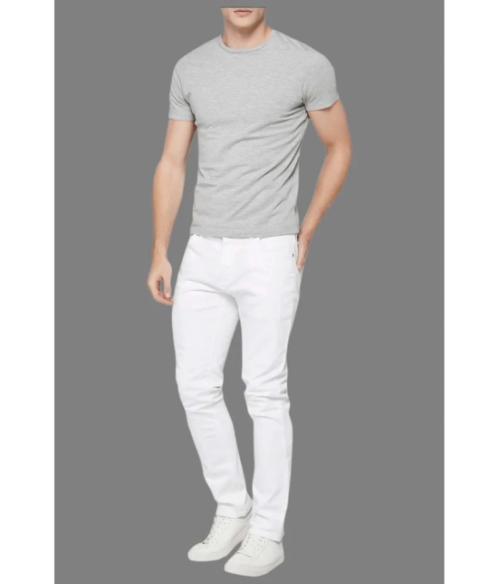 Lawson - White Denim Slim Fit Mens Jeans ( Pack of 1 ) - None