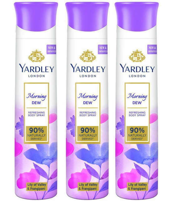 Yardley London - Deodorant Spray for Women 150 ml ( Pack of 3 )