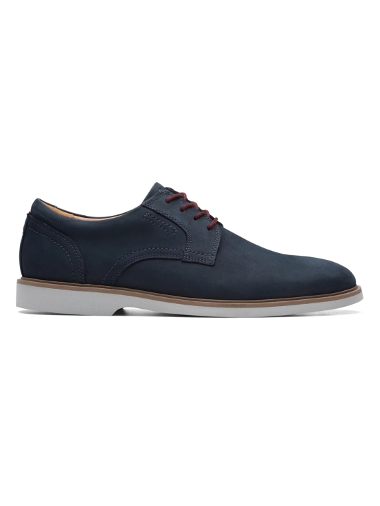 CLARKS NAVY MEN MALWOOD FORMAL LACE-UPS SHOES