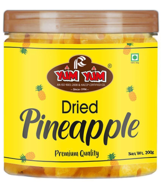 YUM YUM Premium Dried Pineapple 200 g