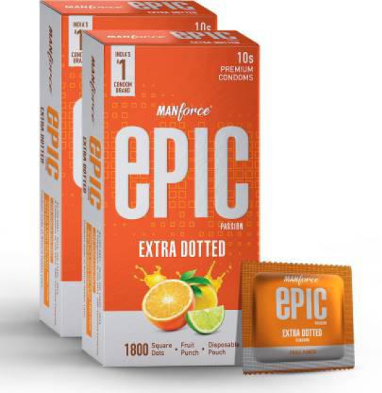 Manforce Epic Passion Pack 10s (Pack of 2)