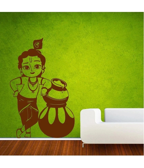 Decor Villa Bal Krishan PVC Wall Stickers