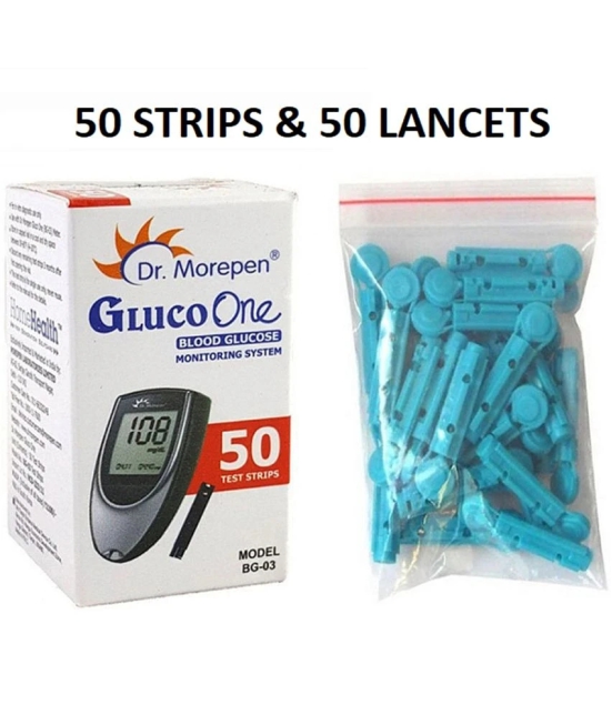 DR MOREPEN BG 03 50 STRIP 1 50 Test Strips