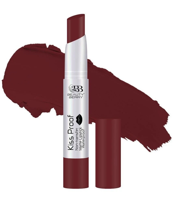 Beauty Berry - Coffee Brown Matte Lipstick 5