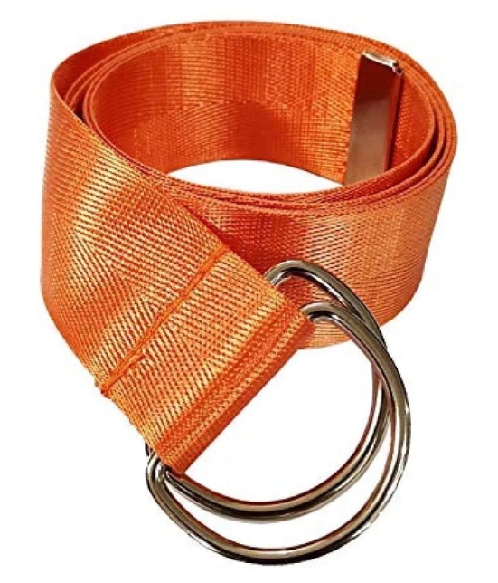 Livosorb - Orange Nylon Mens Casual Belt ( Pack of 1 ) - Free Size